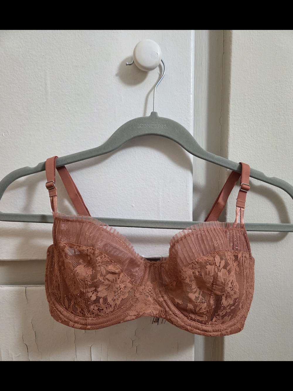 Vintage Victoria's Secret Unlined Balconette Bra 32DDD